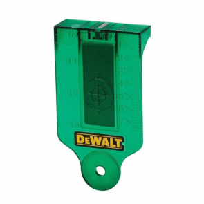 DeWalt Lāzera mērķa plāksne, zaļa